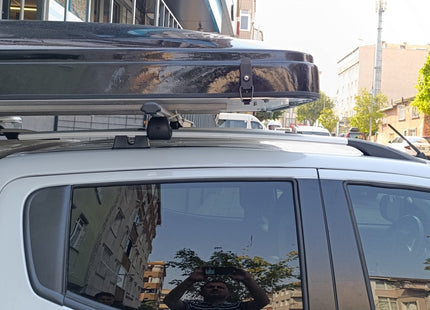 To Fit Mitsubishi L200 Roof Rails Black Color 2015-2018