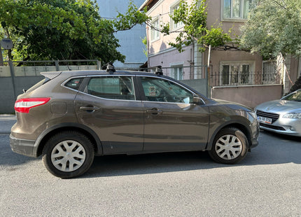 For Nissan Qashqai 2022-2025 Roof Rack Cross Bars Normal Roof Alu Silver