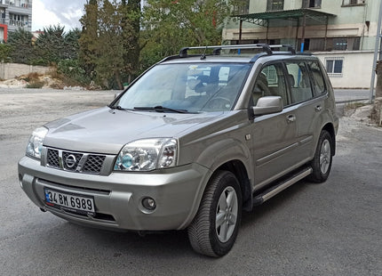 Nissan X-Trail T31 Roof Racks Cross Bars Rails Top Carrier Black 2PCS (2001-2014)