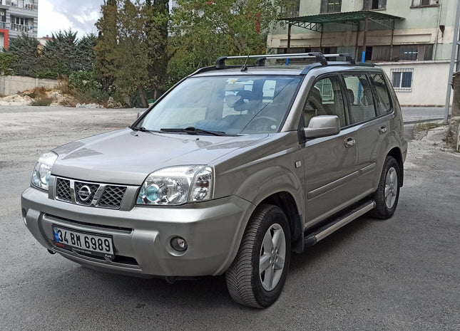 Nissan X-Trail T31 Roof Racks Cross Bars Rails Top Carrier Black 2PCS (2001-2014)