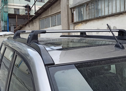 Nissan X-Trail T31 Roof Racks Cross Bars Rails Top Carrier Black 2PCS (2001-2014)