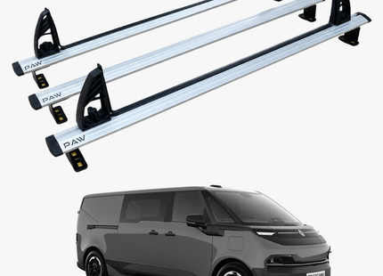 Renault Trafic E-Tech (2027- Up) Ladder Roof Rack System Carrier Cross Bars Aluminum
