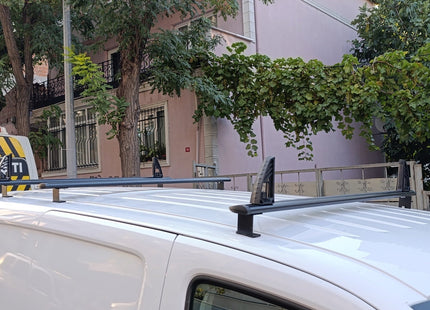 For Ford Connect Roof Racks Cross Bars Carrier Alu 2023-Up SWB 2 Qty Black