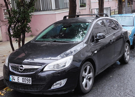 For Opel Astra J 2010-2015 Roof Rack System Carrier Cross Bars Aluminum Silver