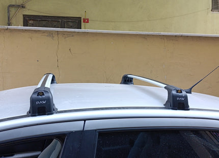 For Peugeot 307 Roof Rack System Carrier Cross Bars Aluminum Black 2002-2008