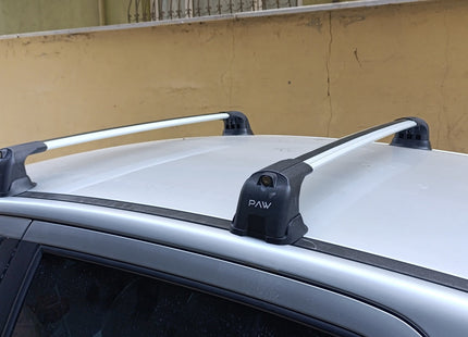 For Peugeot 307 Roof Rack System Carrier Cross Bars Aluminum Black 2002-2008