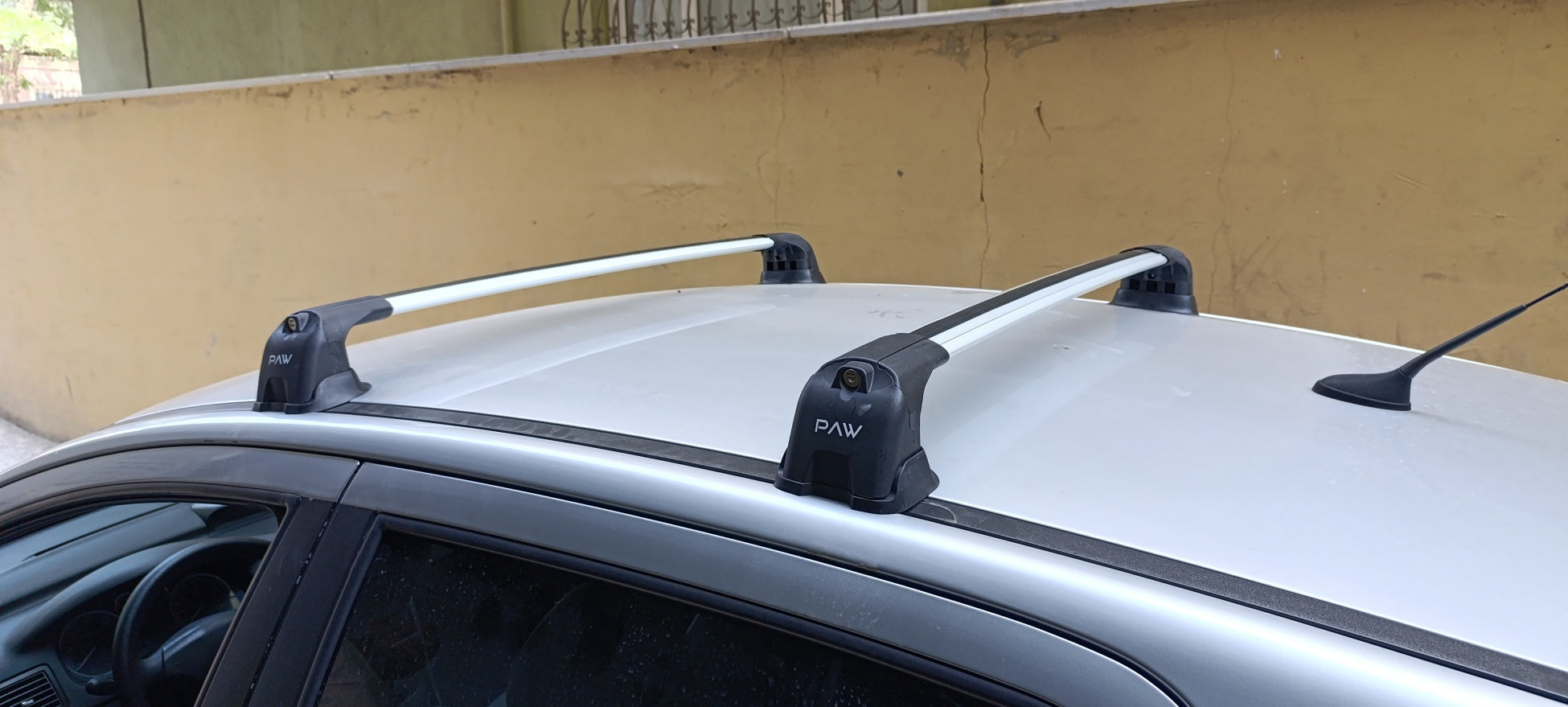 For Peugeot 307 Roof Rack System Carrier Cross Bars Aluminum Black 2002-2008