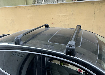 For Porsche Panamera 2009-2016 Roof Rack Cross Bars Fix Point Alu Silver