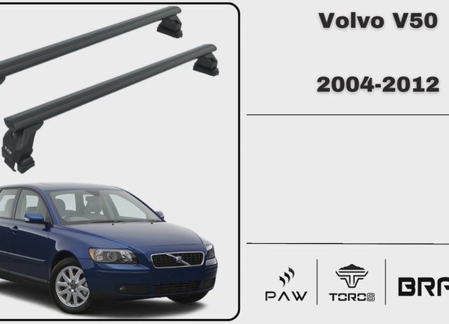Volvo V50 2004-2012 Roof Rack Cross Bar Normal Roof