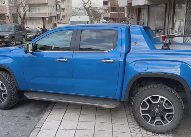 For Volkswagen Amarok Aventura 2020-2025 Bed Rack Cross Bars Silver