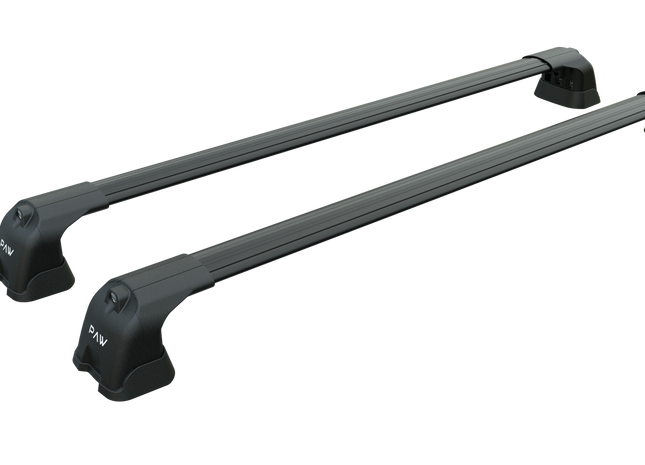 For Honda CR-V MK2 Roof Rack Cross Bars Metal Bracket Fix Point Alu Black 2002-06