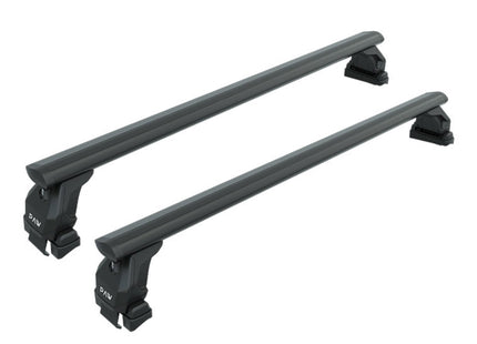 For Skoda Rapid Roof Rack System Carrier Cross Bars Aluminum Lockable High Quality of Metal Bracket Black 2013-Up