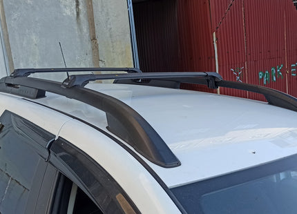 Dacia Duster Roof Rack Bars For Vehicles With Raised Roof Rails 2018- Up Silver Color