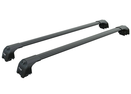 For Volkswagen Tiguan 2012-2017 Roof Rack System Carrier Cross Bars Aluminum Lockable High Quality of Metal Bracket Black