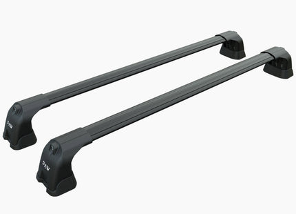 For Opel Astra G 1998-2004 Roof Rack System Carrier Cross Bars Aluminum Black