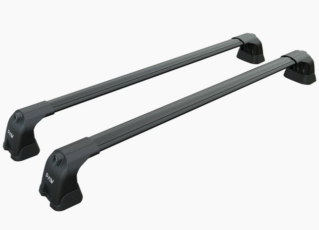 For Opel Astra G 1998-2004 Roof Rack System Carrier Cross Bars Aluminum Black