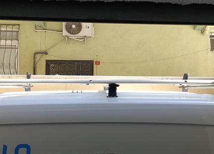 For Renault Kangoo Ladder Roof Rack System Carrier Cross Bars Aluminum Black 2021-Up