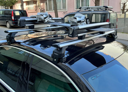 For Skoda Octavia A7 Roof Rack System Aluminium Cross Bar Silver 2013-2020