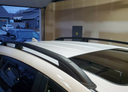 For Toyota Rav 4 Roof Side Rails Ultimate Style Alu Silver 2013-2019