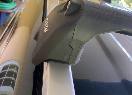 For Kia Seltos Roof Rack Cross Bars Flush Rail Alu Silver