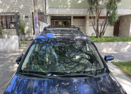 For Subaru Legacy Wagon 2003-09 Roof Rack Cross Bars Flush Rail Alu Silver Type 1