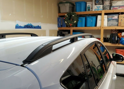 For Toyota Rav 4 Roof Side Rails Ultimate Style Alu Silver 2013-2019