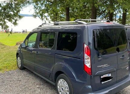 For Ford Connect LWB Van Aluminium Roof Rails To Fit LWB 2014-2022 Black