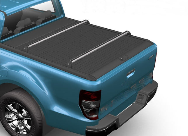 For Volkswagen Amarok Roof RackSystem, Aluminium Bed Rack Cross Bar, Metal Bracket, Lockable, Sillver