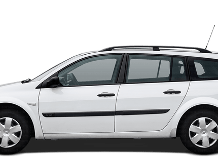 Renault Megane 2 Wagon (2002-2009) Aluminium Roof Side Rails Plus