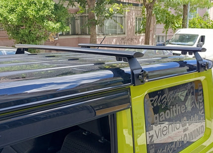 Silver Roof Rack Carrier Cross Bars Aluminum For Toyota Hiace H200 2004-2019