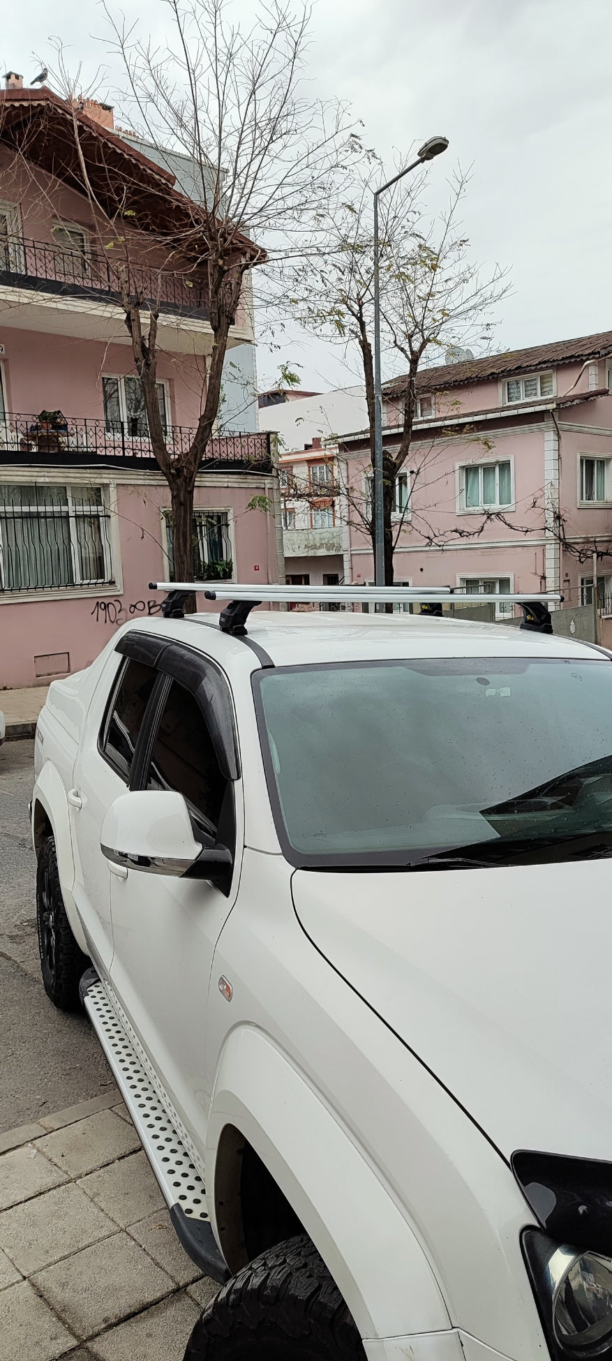 For Volkswagen Amarok 2016-Up Roof Rack System Carrier Cross Bars Aluminum Pro 4 Silver