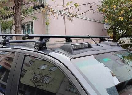 For Ford Ranger 2011-2019 Roof Rack Cross Bars Normal Roof Silver
