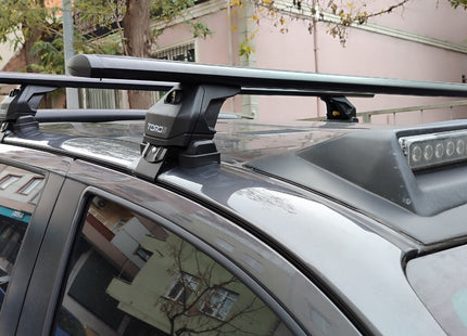 For Ford Ranger 2011-2019 Roof Rack Cross Bars Normal Roof Black