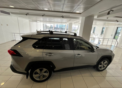 For Toyota Rav 4 2018-2025 Roof Rack Cross Bars Flush Rail Silver