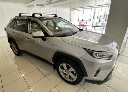 For Toyota Rav 4 2018-2025 Roof Rack Cross Bars Flush Rail Silver