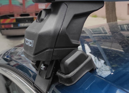 For Volkswagen Passat B8 2015-Up Roof Rack Cross Bar Normal Roof Black