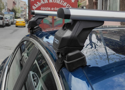 For Volkswagen Passat B8 2015-Up Roof Rack Cross Bar Normal Roof Black