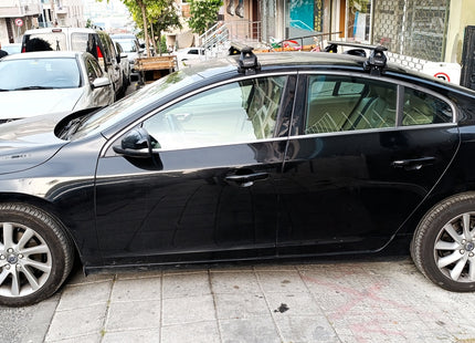 For Volvo S60 Sedan Roof Rack Cross Bar Normal Roof Alu Sİlver 2012-2018