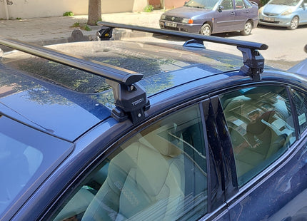 For Volvo S60 Sedan Roof Rack Cross Bar Normal Roof Alu Silver 2019- Up