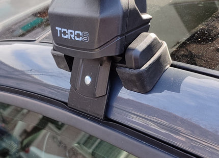 For Volkswagen Golf 5D (MK8) 2019-2024 Roof Rack Cross Bar Normal Roof Alu Black