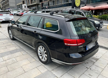 For Audi Q7 2007-2015 Roof Rack Cross Bars Flush Rails Alu Black