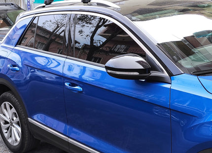 For Octavia Combi Roof Rack System, Aluminium Cross Bar, Raised Rail, Black 2013-2020