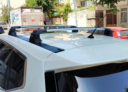 For Nissan X-Trail T32 Roof Rack System, Aluminium Cross Bar, Fix Point, Black 2014-2021