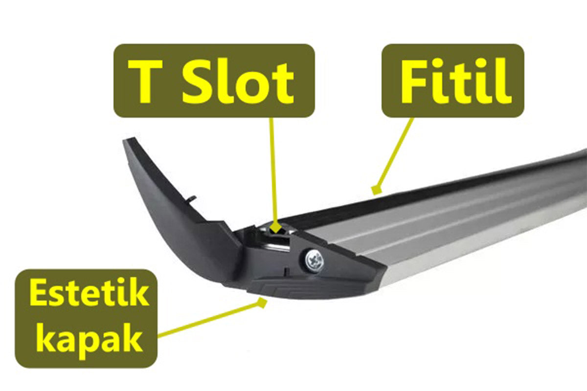 For Peugeot 2008 Lockable Aluminium Roof bars with standard roof Pro 4 Silver 2019-->Up