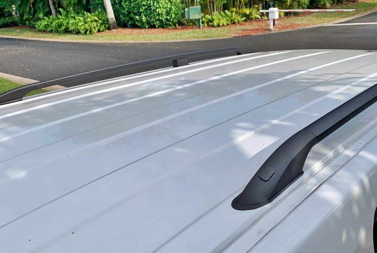 Ford Transit Connect LWB Roof Rails + Roof Rack Silver Full Set 2008-2012 Silver