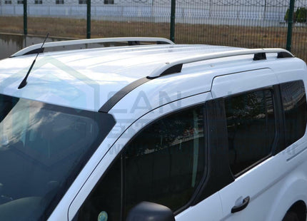 For Ford Connect LWB Van Aluminium Roof Rails To Fit LWB 2014-2022 Silver