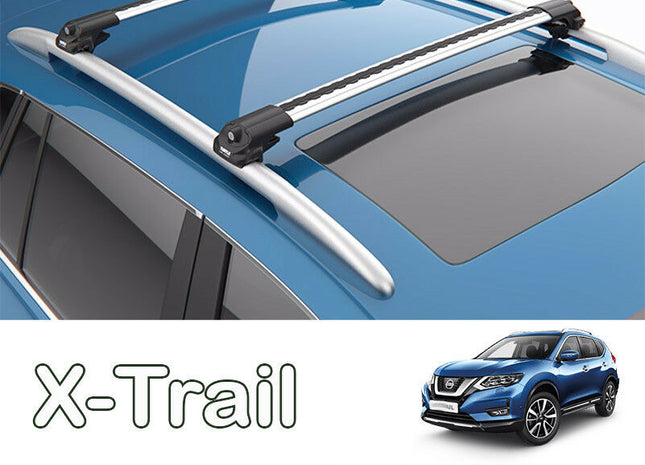 to fit X-Trail Roof Rack-Crossbars Fits to For Flush Roof Rail