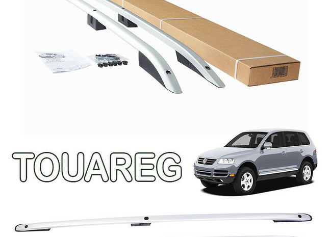 Fit Touareg Aluminium Roof Rails Baggage Luggage 2003-2009