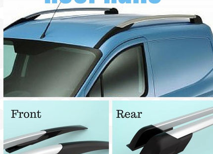 Ford Tourneo Courier Aluminium Roof Rails Black