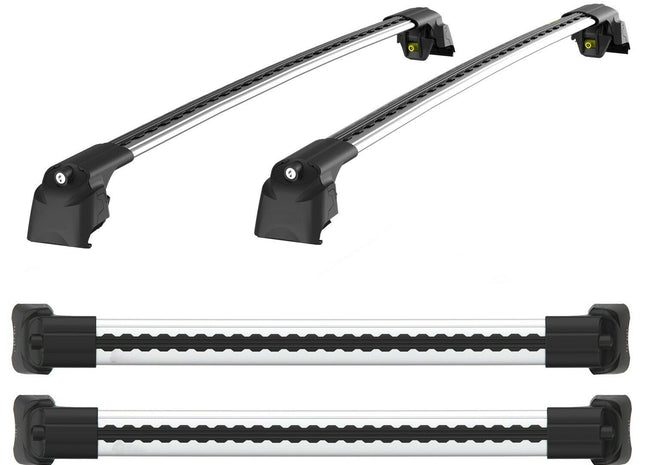 for Ford Fiesta Active Roof Rack Bars For Vehicles With Raised Roof Rails